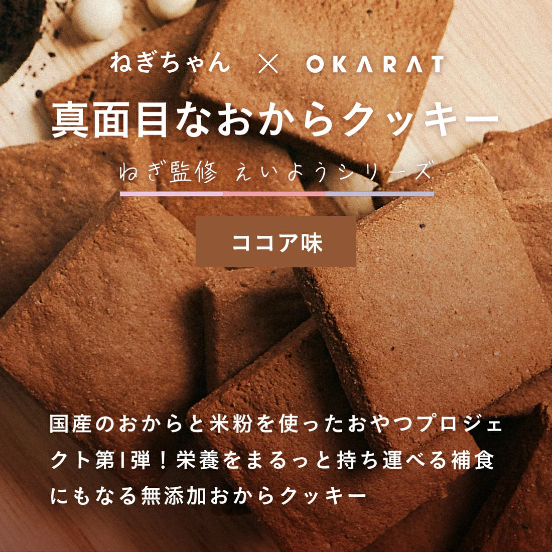 【OKARAT】真面目なおからクッキー
