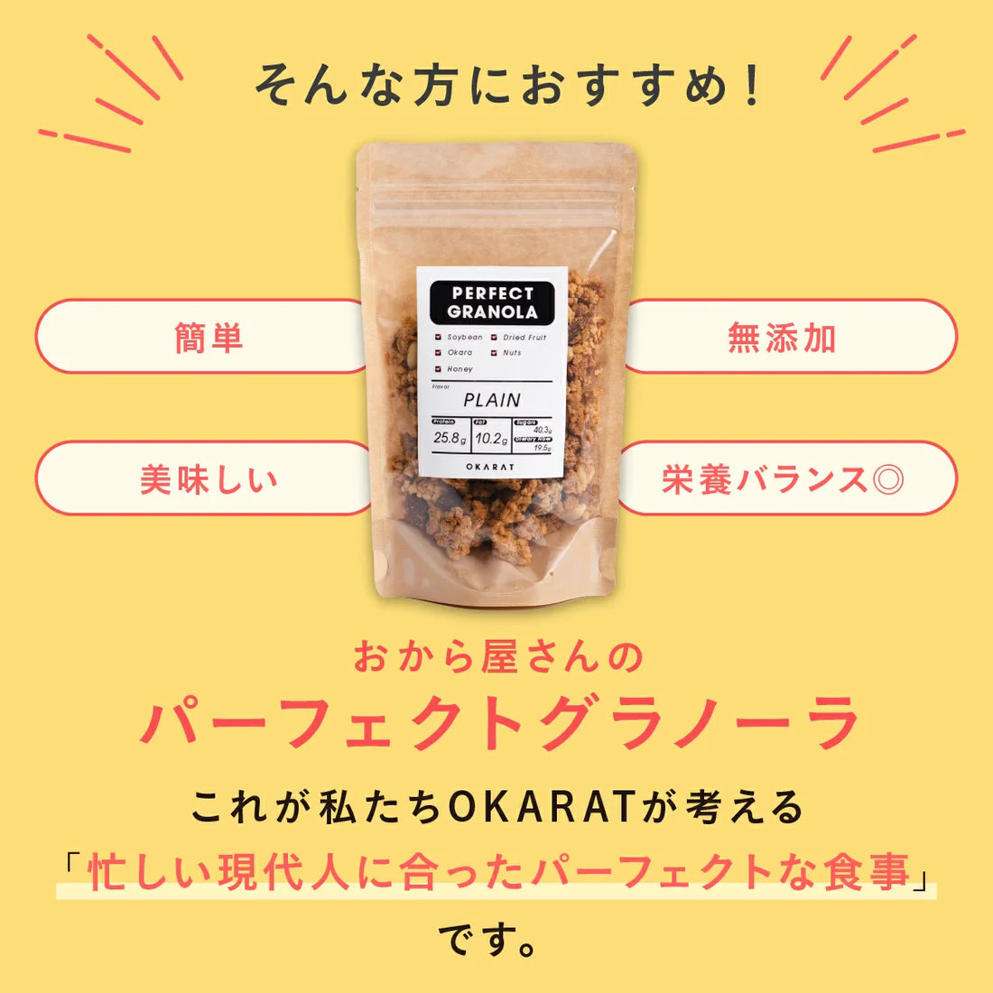 【OKARAT】PERFECT GRANOLA