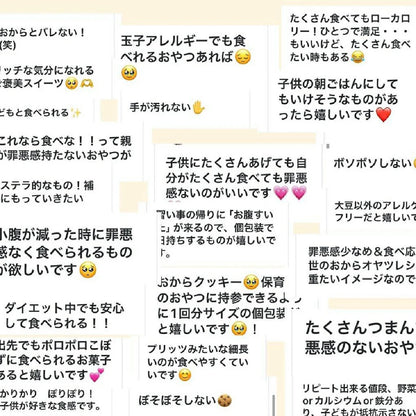 【OKARAT】真面目なおからクッキー