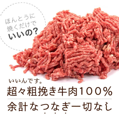 【肉の卸問屋アオノ】超肉感 そのまんま肉バーグ