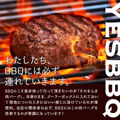 【肉の卸問屋アオノ】超肉感 そのまんま肉バーグ